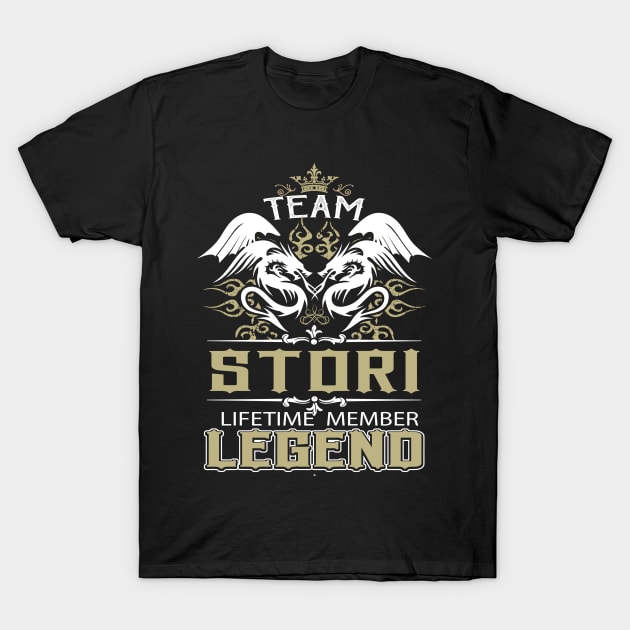 Stori Name T Shirt -  Team Stori Lifetime Member Legend Name Gift Item Tee T-Shirt by yalytkinyq